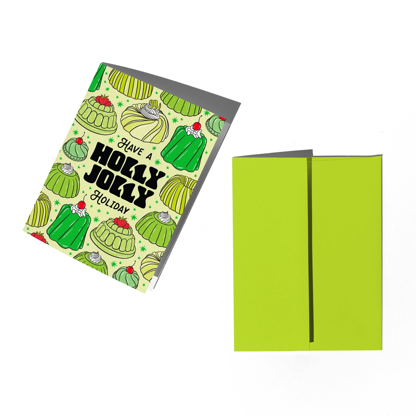 Holiday Jello Greeting Card