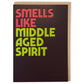 Middle-Aged Spirit Birthday Card