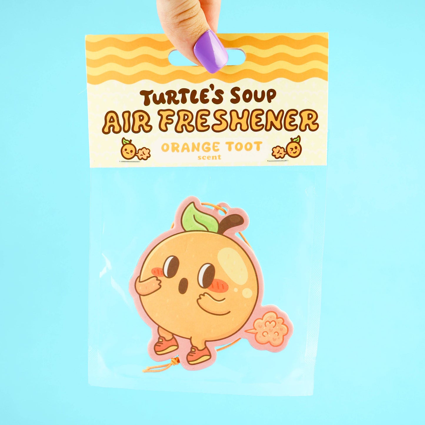 Orange Toot Air Freshener