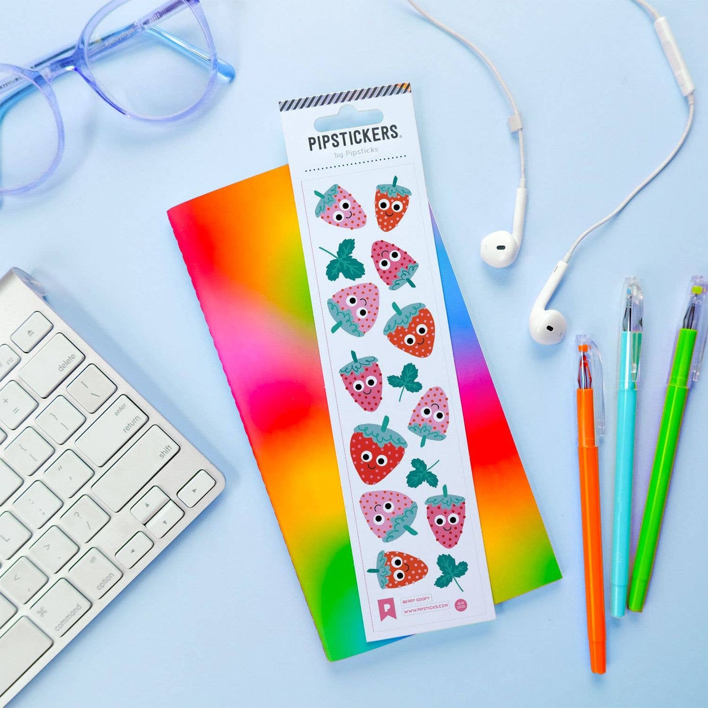 Googly Eyed Berry Stickers