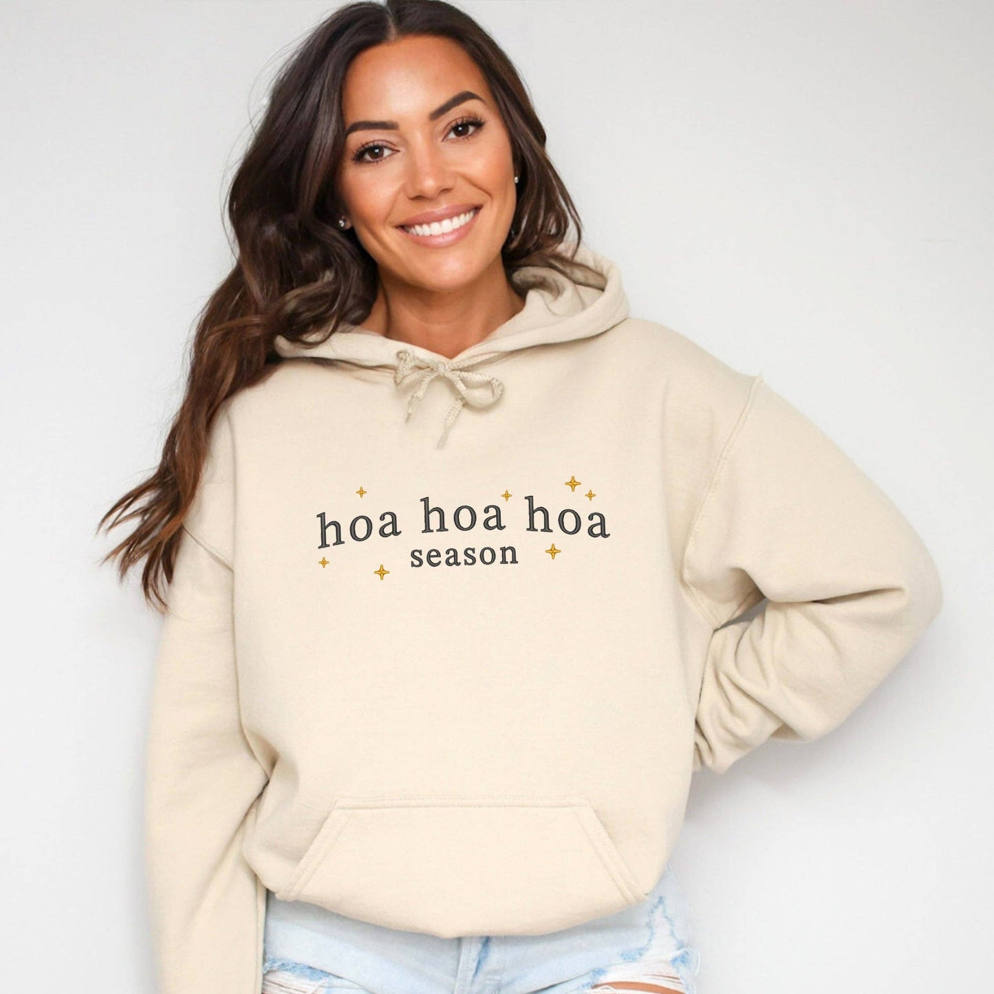 Embroidered Hoa Hoa Hoa Season 2XL