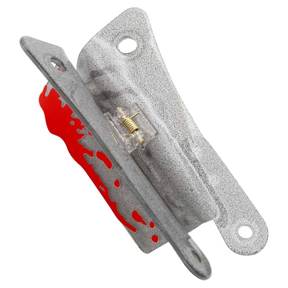 Cleaver Silver Glitter Hair Claw Clip