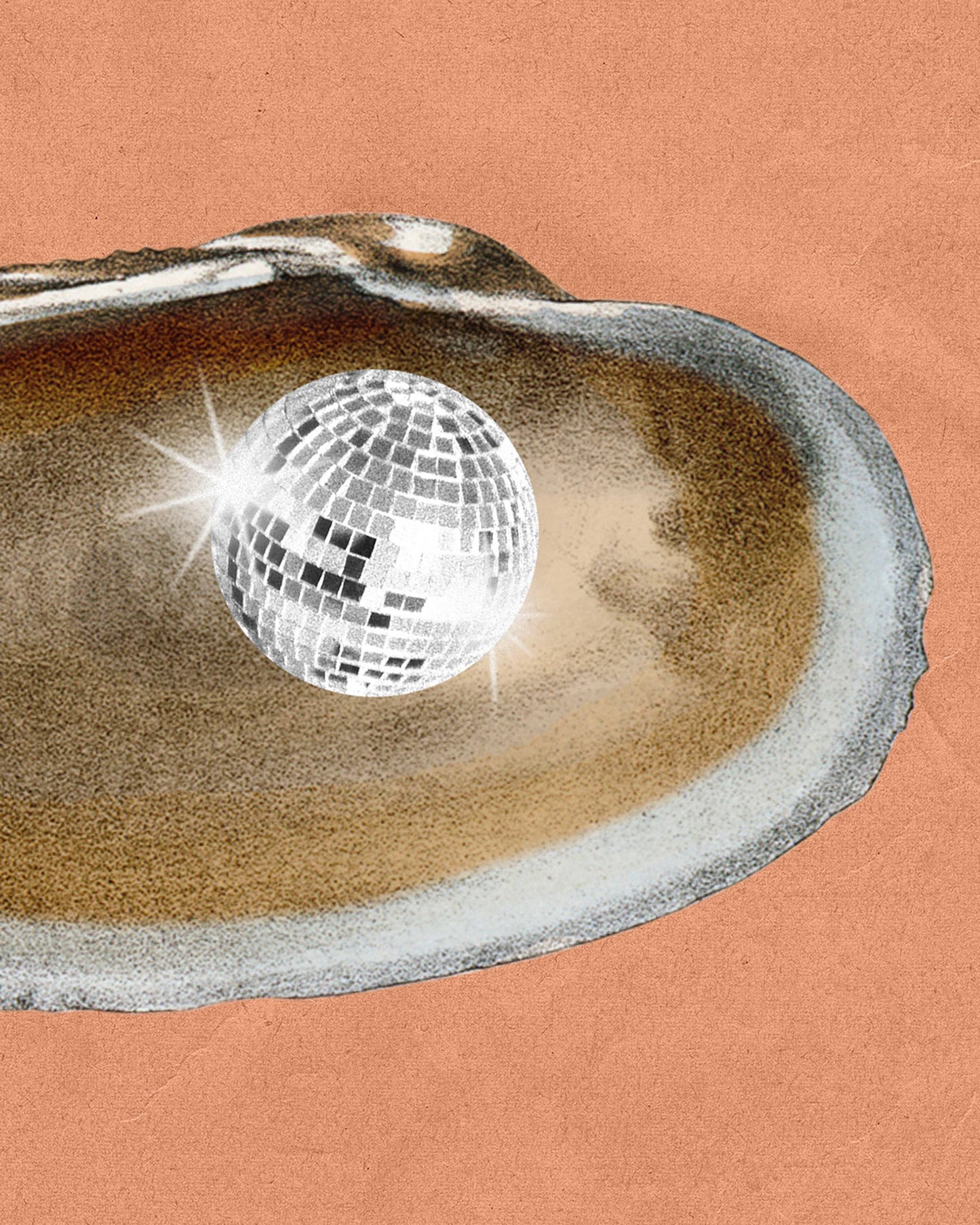 Oyster Disco Art Print