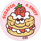Strawberry Shortcake Scratch & Sniff Stickers