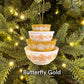 Mini Pyrex-Inspired Bowl Ornament | Retro Christmas Decor: Spring Blossom