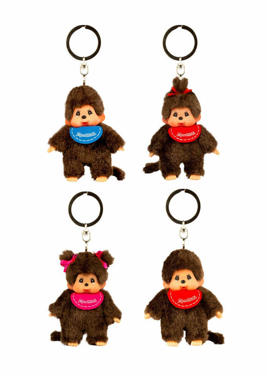 Classic Monchhichi Keychains