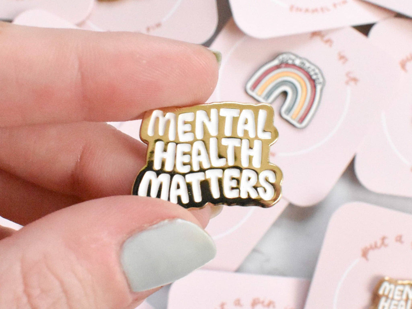 Mental Health Matters Pin