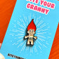 Tattooed Lucky Troll Enamel Pin