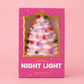 Vintage Tree Night Light | Pink