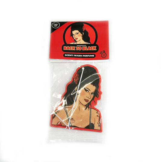Back To Black Air Freshener with Amy Winehouse