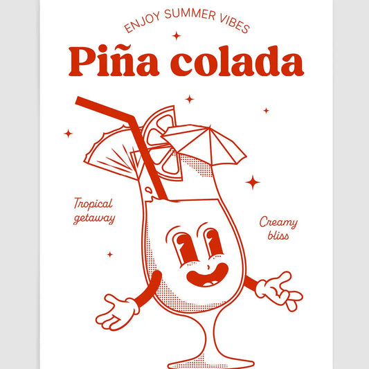 Pina Colada Art Print