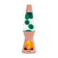 Pink and Green Lava Lamp Candle