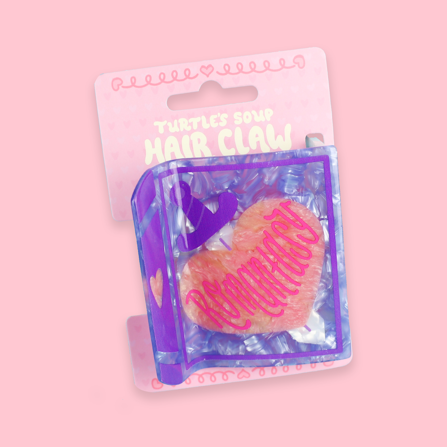 Romantasy Book Hair Claw