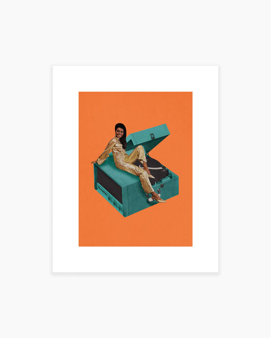 Get in the Groove Art Print