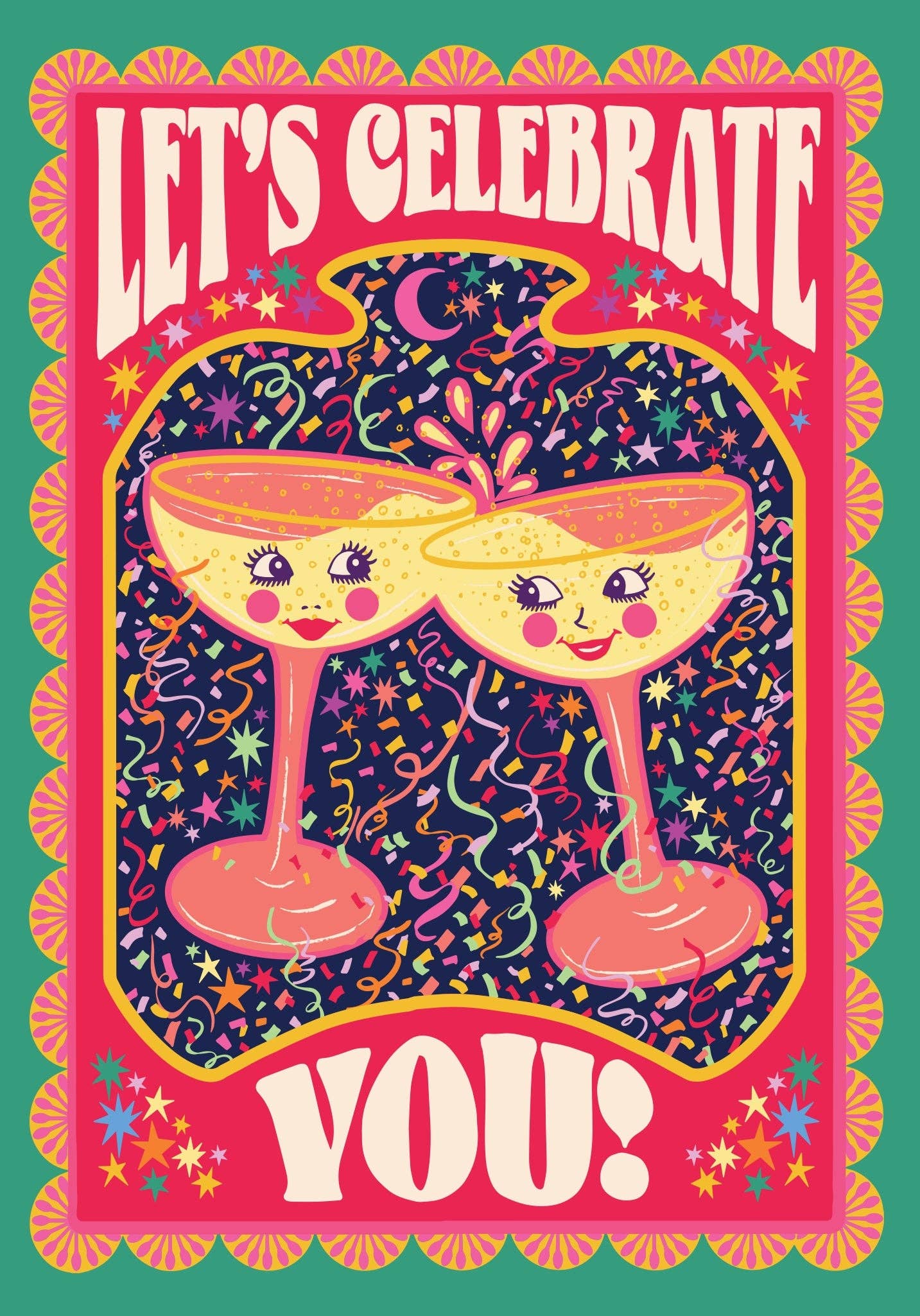 Let's Celebrate Greeting Card