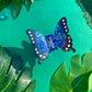 Blue Morpho Butterfly Hair Claw