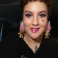 Pink Troll Earrings