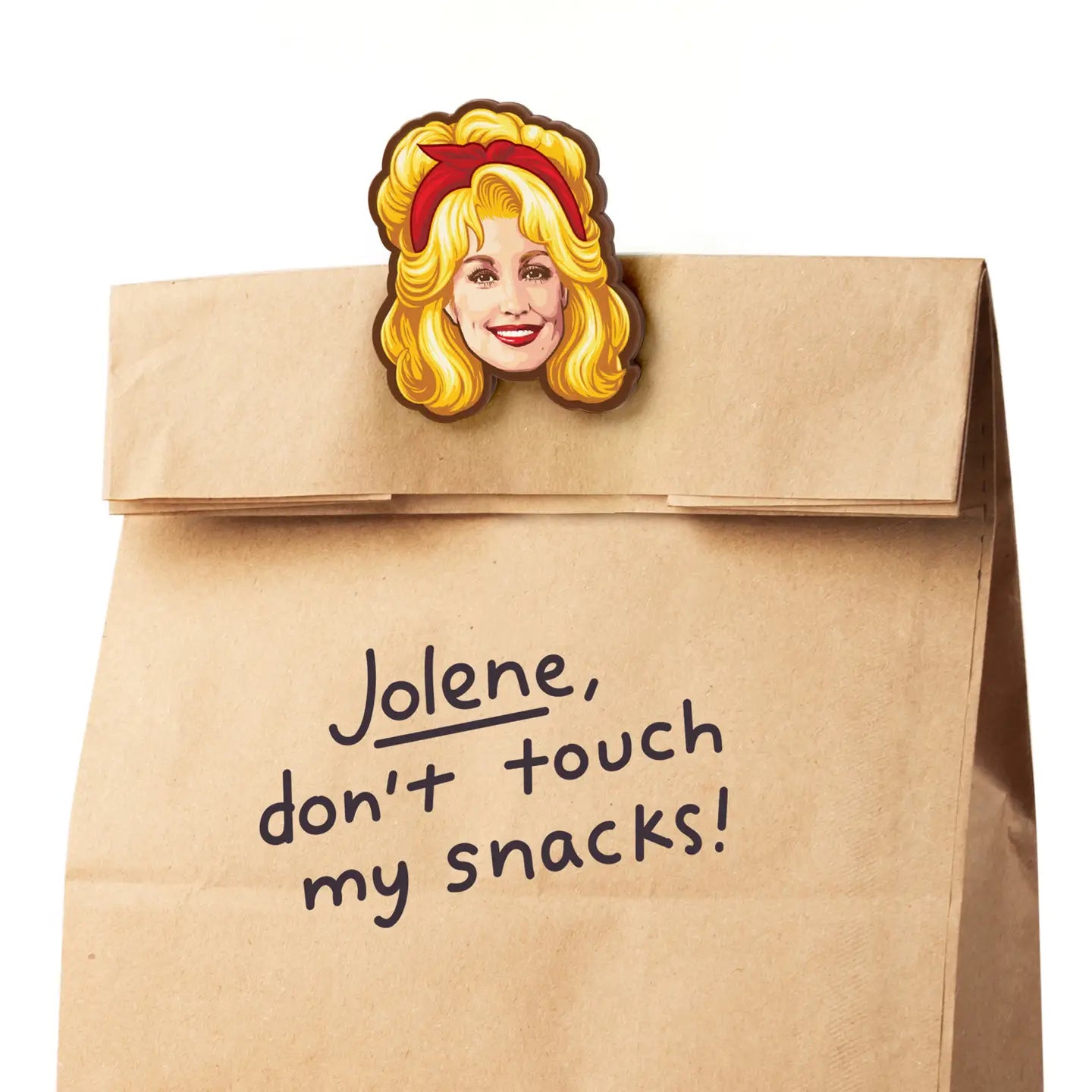 Dolly Parton Bag Clips