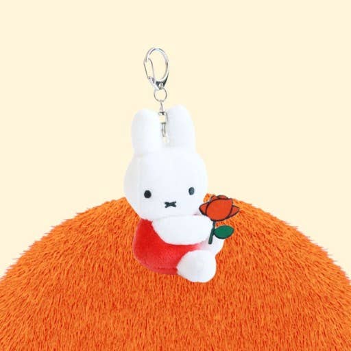 Miffy & Friends with Flower Plush Bag Charm