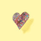 Confetti Heart Hair Claw