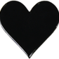 Enamel Pin - Heart - 2 Color Options (Red and Pink)