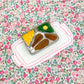Large TV Dinner Hair Claw Clip