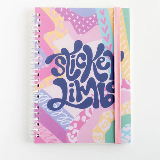 Sticker Limbo Album – Pastel Reusable Sticker Storage