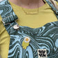 Overwhelmed Nameplate Necklace: Gold