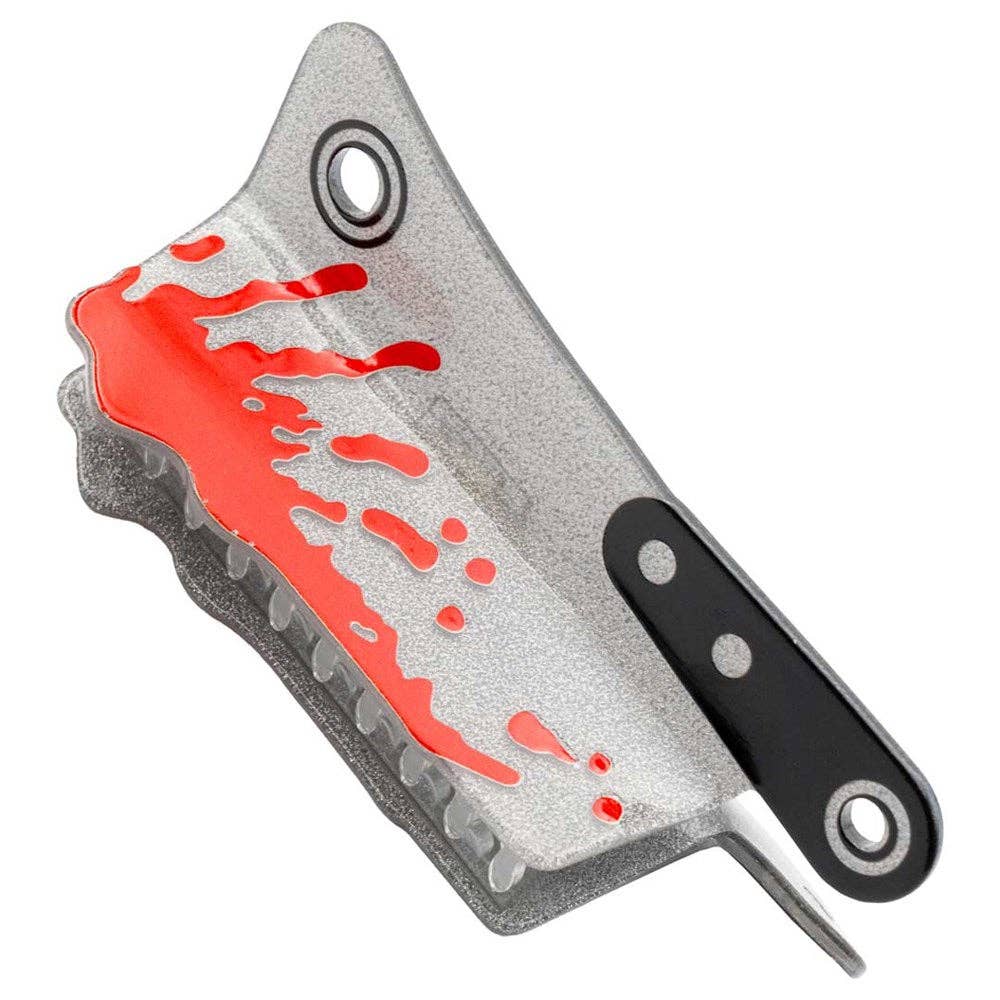 Cleaver Silver Glitter Hair Claw Clip