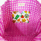 Tote Bags Quilted | Large Travel Tote | Lucky Vibes White