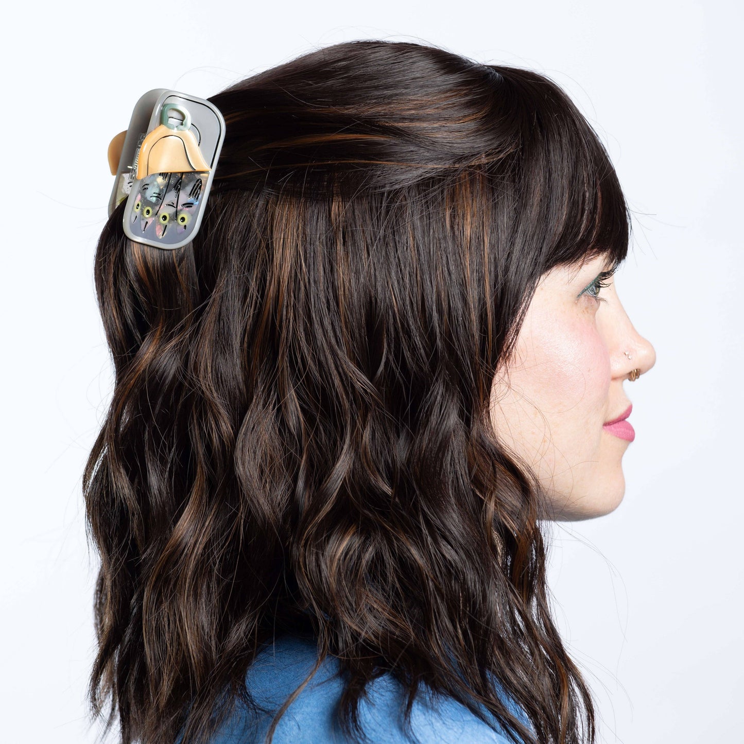 Midi Tinned Fish Hair Claw Clip