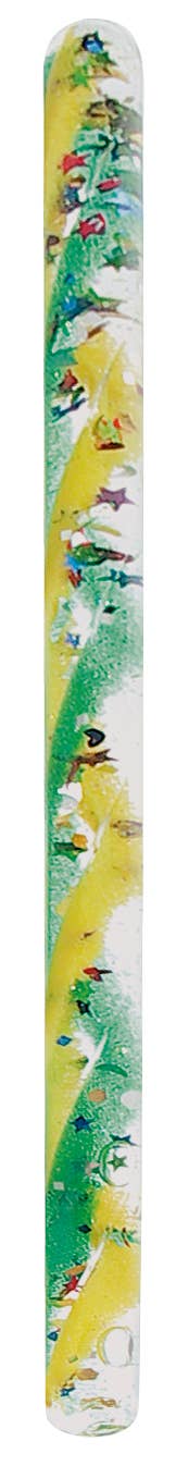nostalgic yellow glitter wand 