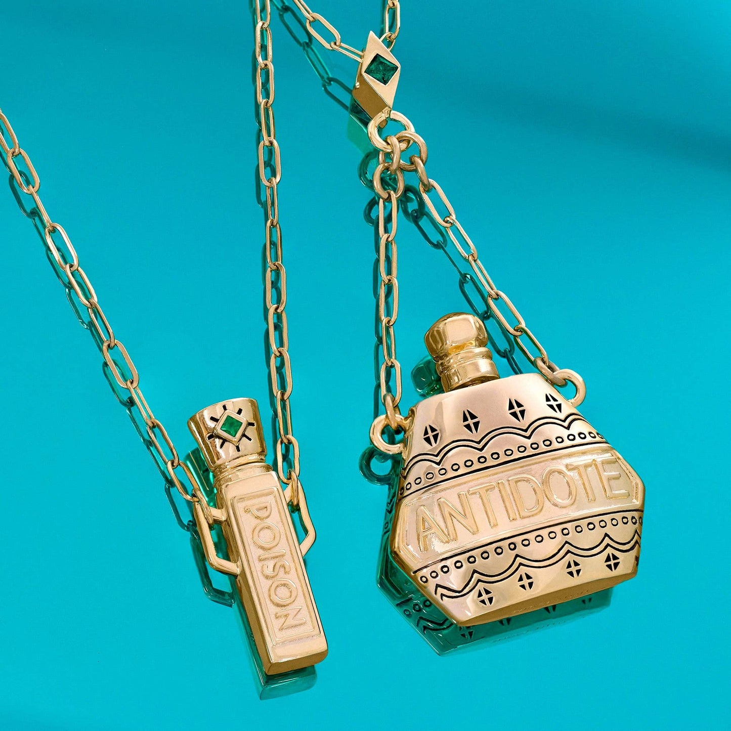 Antidote Necklace: 18K Gold Plated