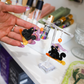 Witch's Black Cat Witchy Acetate Dangle Earrings