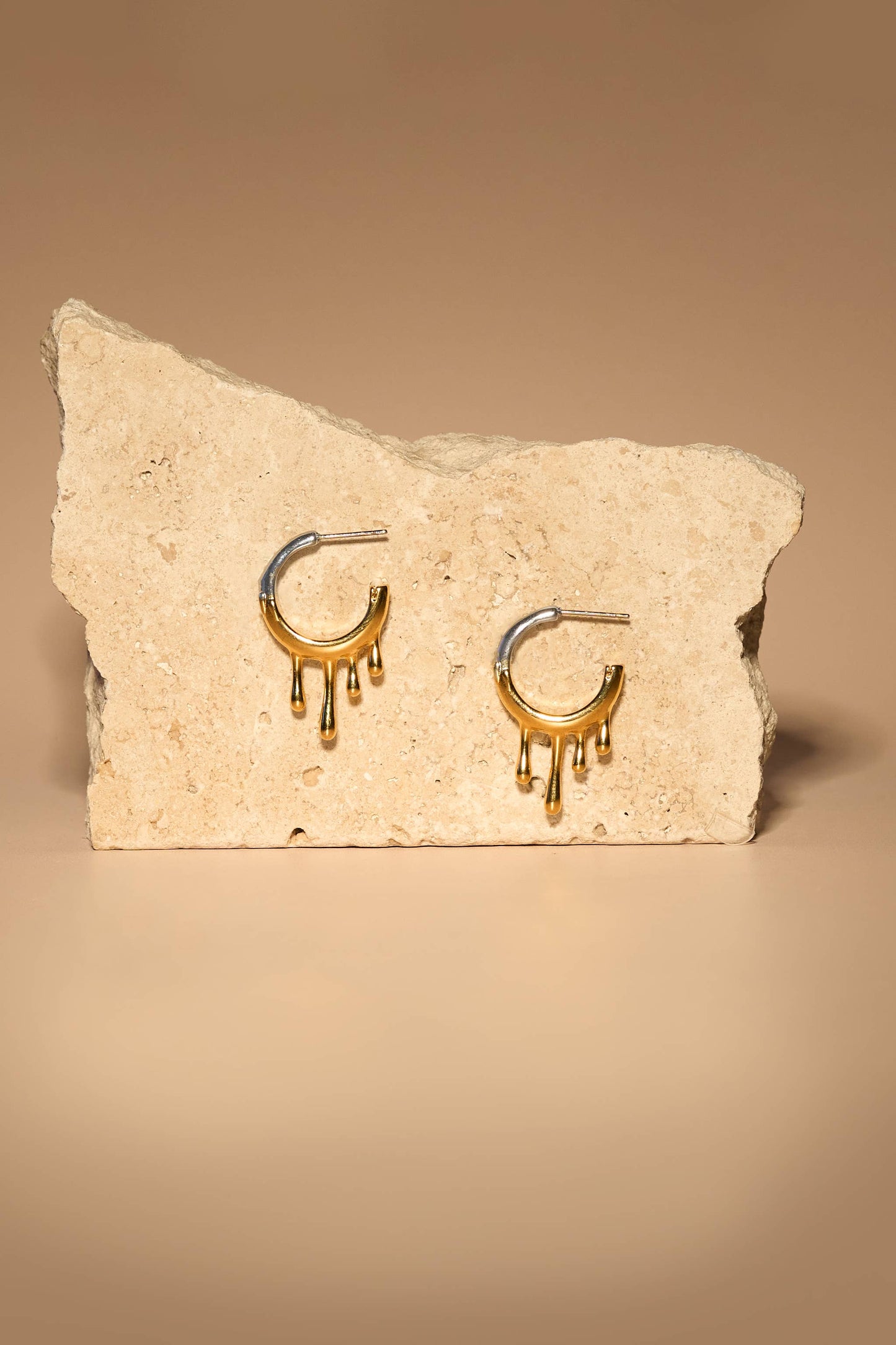 Rain Hoops: Gold Plated