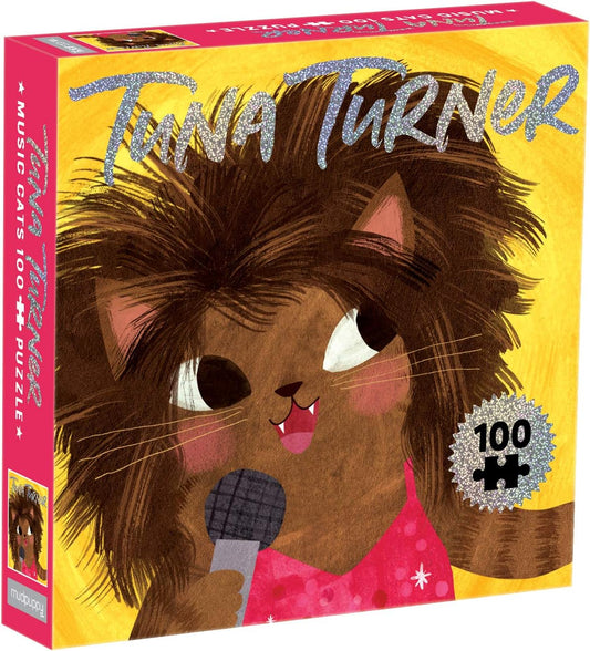 Tuna Turner Music Cats 100 Piece Puzzle