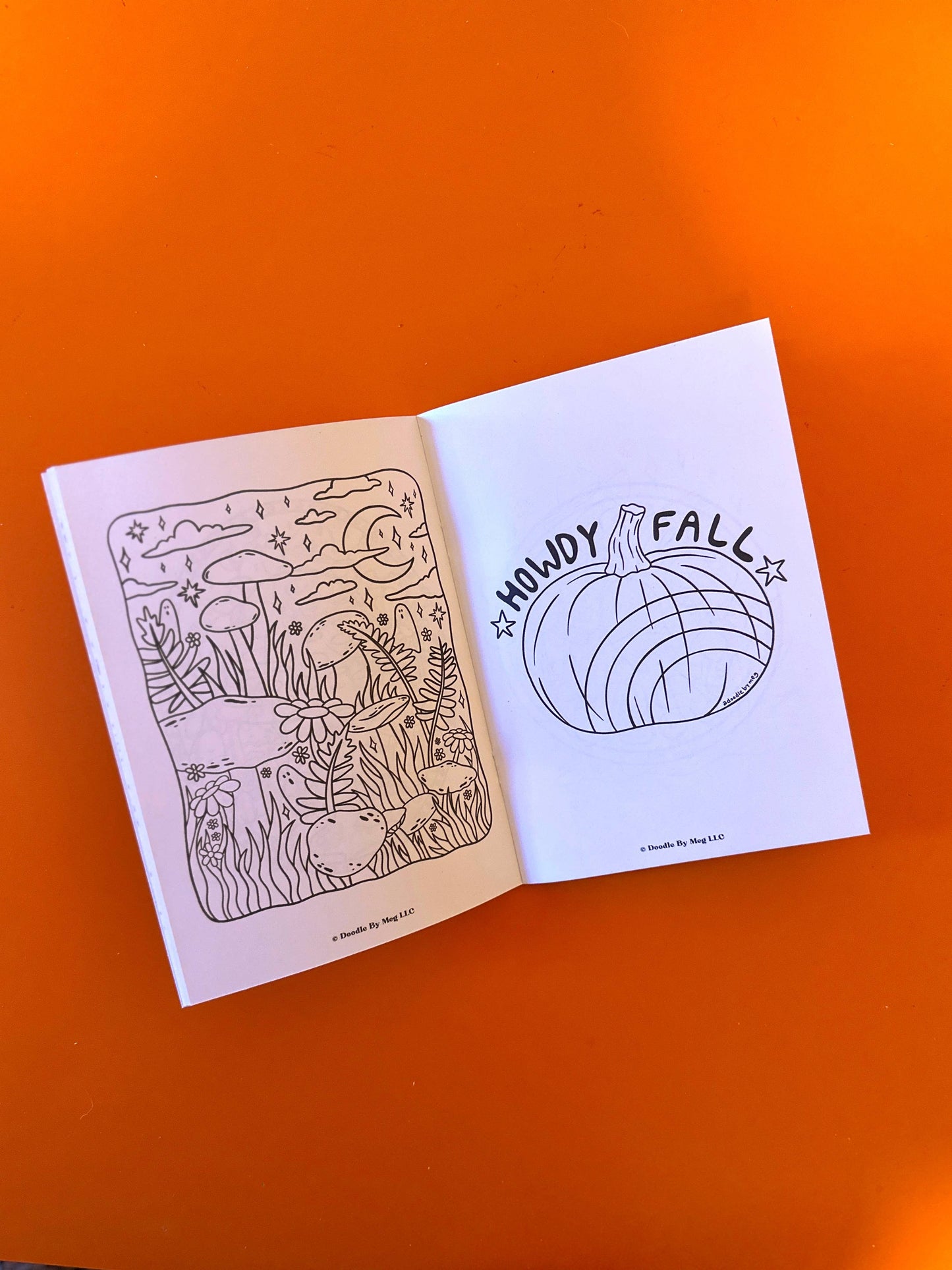 A Doodle Filled Halloween Coloring Book