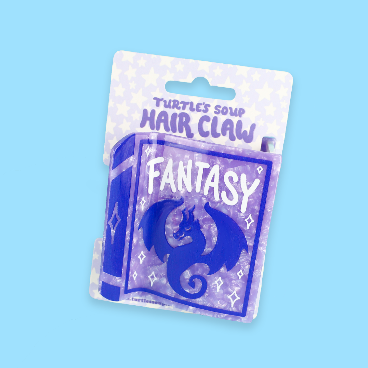 Fantasy Book Hair Claw