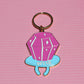 Ring Pop Enamel Keychain