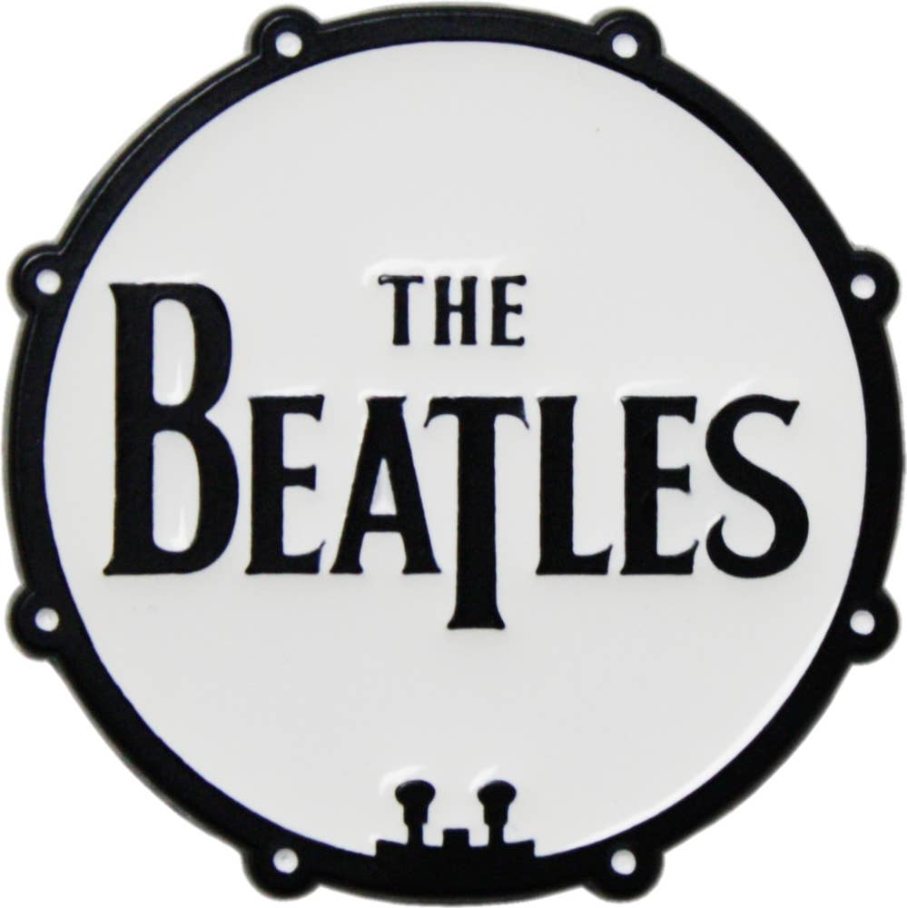 The Beatles Drum Enamel Pin