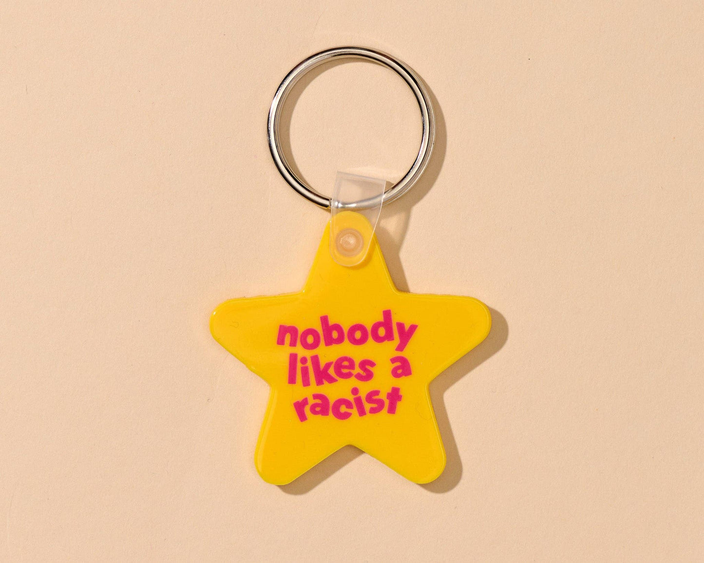 Nobody Likes A Racist Keychain