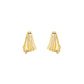 Ghost Studs: 18K Gold Plated