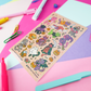 Puppy Halloween Costume Stationery Planner Sticker Sheet