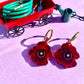 Poppy Flowers Earrings