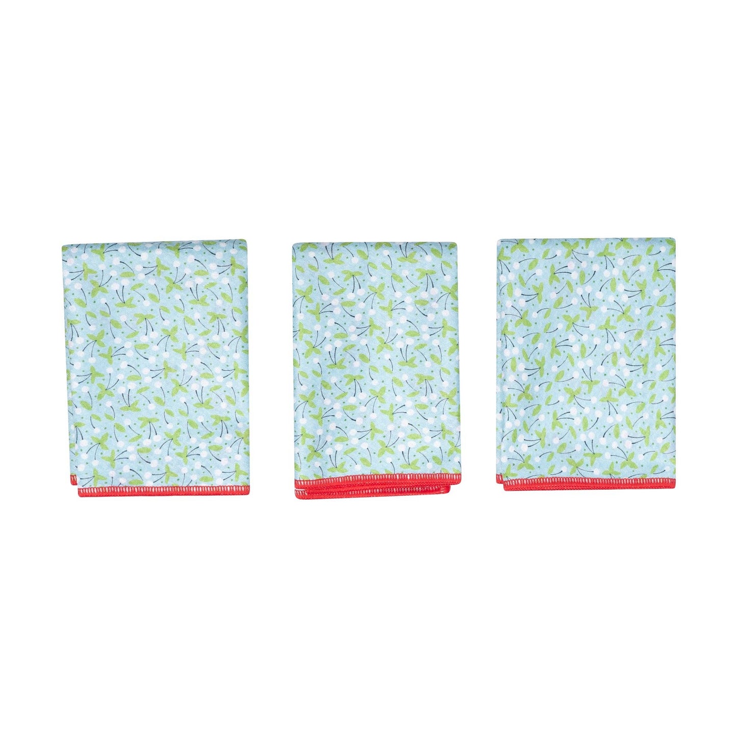Cherry Reversible Might Mini Towel Set of 3