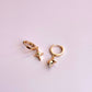 Selene Star Huggies Earrings