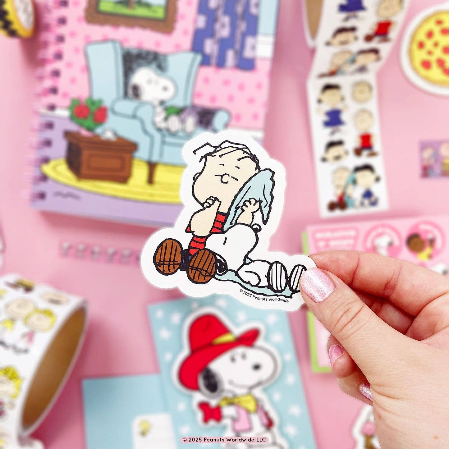Peanuts Laundry Day Scratch 'n Sniff Stickers