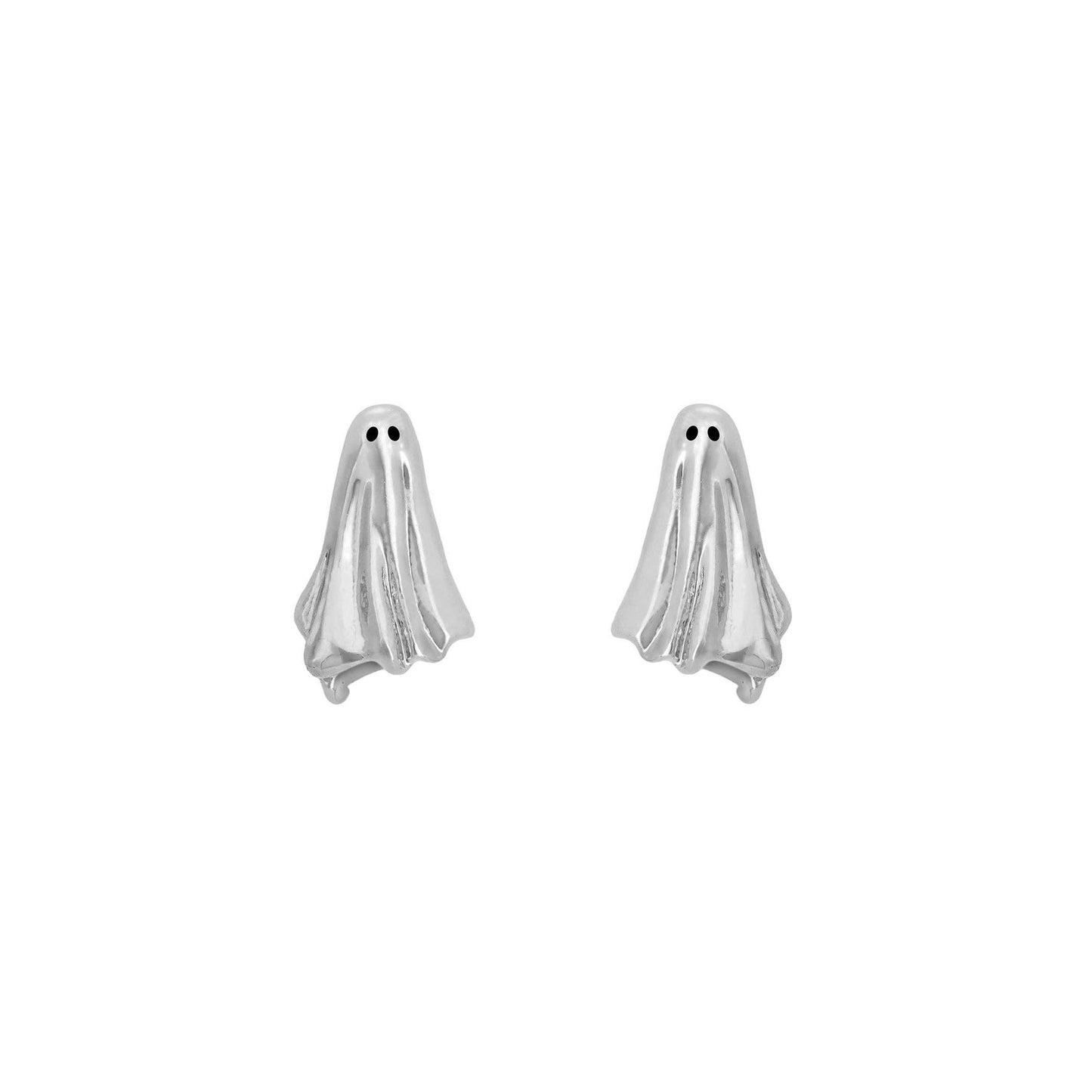 Ghost Studs: 18K Gold Plated