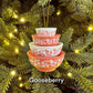 Mini Pyrex-Inspired Bowl Ornament | Retro Christmas Decor: Gooseberry