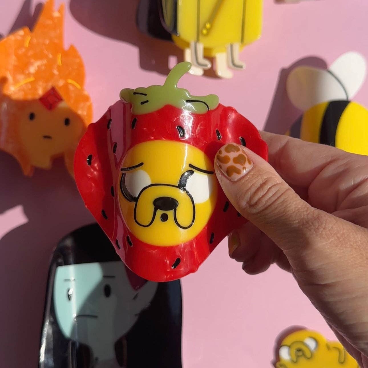 Strawberry Jake Flat Clip